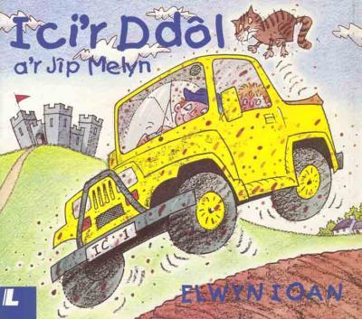 A picture of 'Ici'r Ddôl a'r Jîp Melyn' 
                              by Elwyn Ioan
