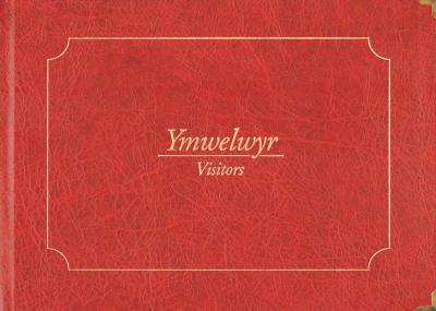 A picture of 'Llyfr Ymwelwyr / Visitors Book' 
                              by Ceri Jones