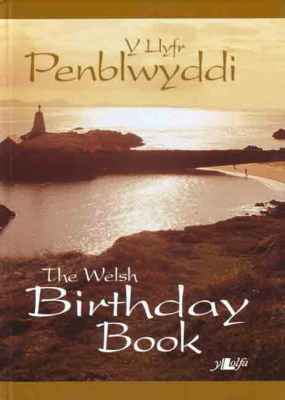A picture of 'Y Llyfr Penblwyddi / The Welsh Birthday Book' 
                              by Y Lolfa