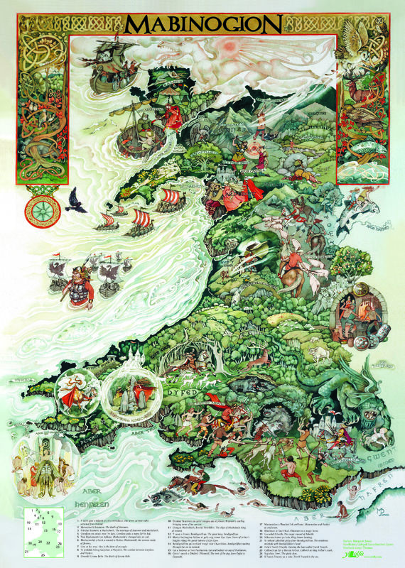 A picture of 'Poster y Mabinogion' 
                              by Margaret Jones