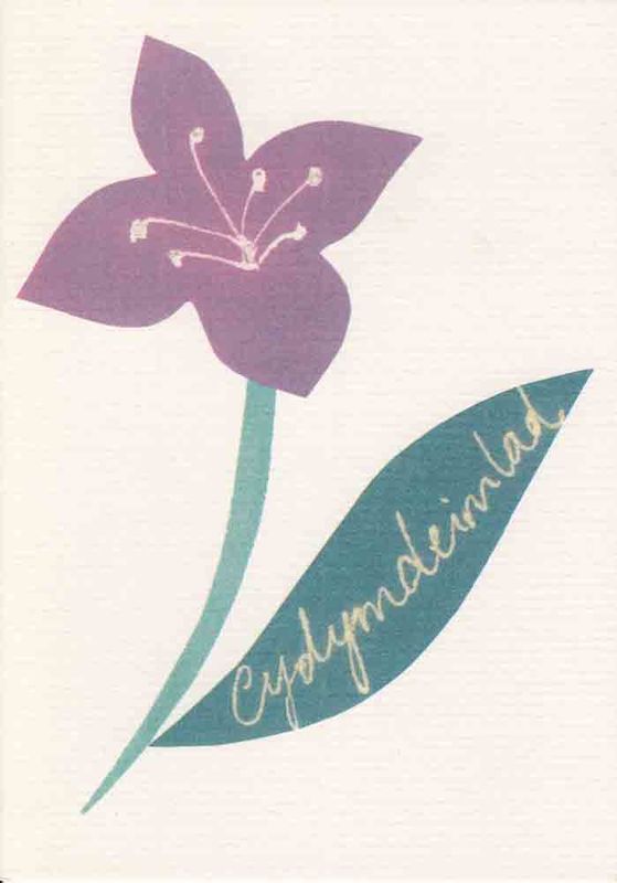 A picture of 'Cerdyn Cydymdeimlad' 
                              by Gwenno James