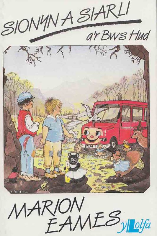 A picture of 'Sionyn a Siarli a'r Bws Hud' 
                              by Marion Eames
