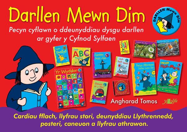 A picture of 'Cyfres Darllen Mewn Dim: Pecyn Cyflawn' 
                              by Angharad Tomos