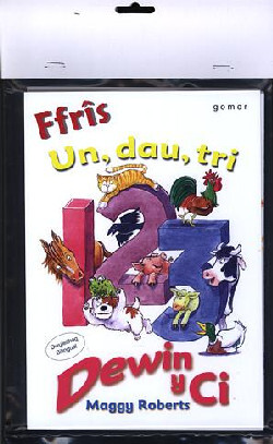A picture of 'Ffrîs Un, Dau, Tri Dewin y Ci' 
                              by Maggy Roberts