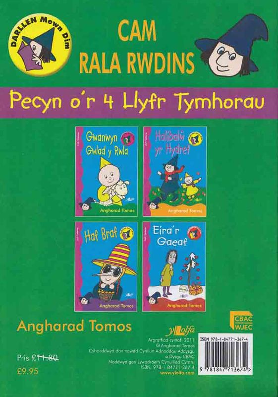 A picture of 'Pecyn Cam 2 Rala Rwdins (Llyfrau Tymhorau)' 
                              by Angharad Tomos