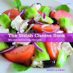 A picture of 'The Welsh Cheese Book - Mouth-Watering Recipes' 
                              by Angela Gray