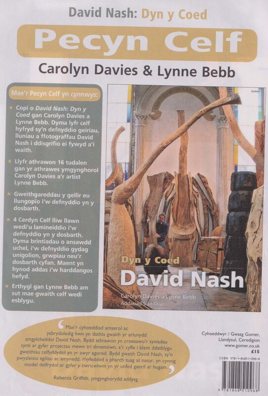 Llun o 'Pecyn Celf David Nash - Dyn y Coed' 
                              gan Carolyn Davies, Lynne Bebb