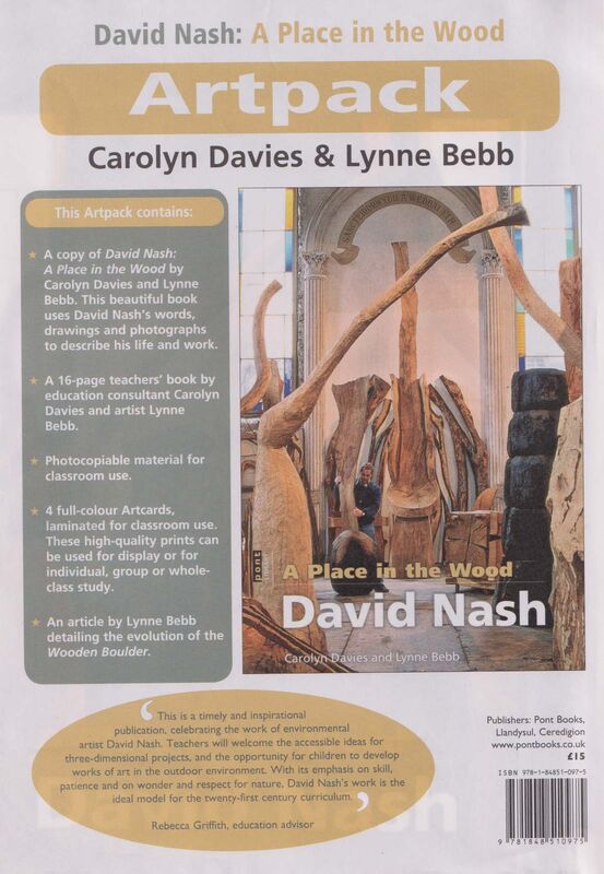 A picture of 'A Place in the Wood - David Nash Artpack' 
                              by Carolyn Davies, Lynne Bebb