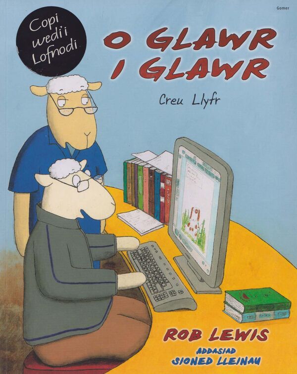 A picture of 'O Glawr i Glawr - Creu Llyfr' 
                              by Rob Lewis
