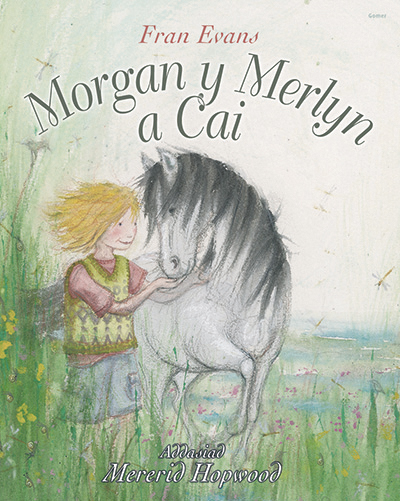 A picture of 'Morgan y Merlyn a Cai' 
                              by Fran Evans