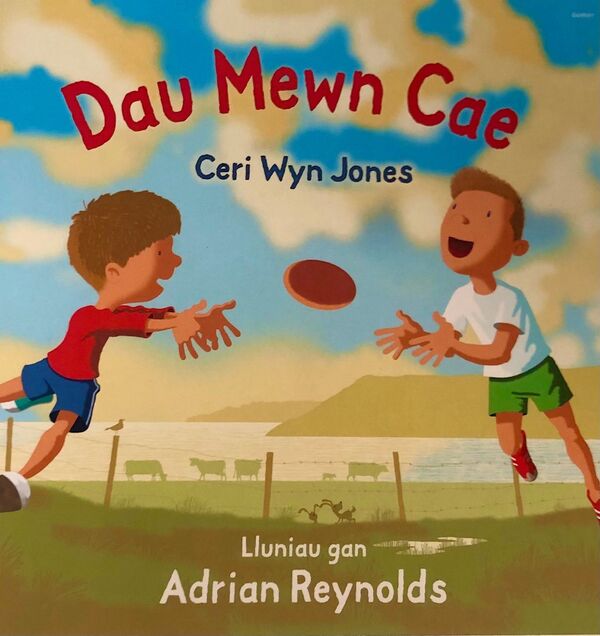 A picture of 'Dau Mewn Cae' 
                              by Ceri Wyn Jones