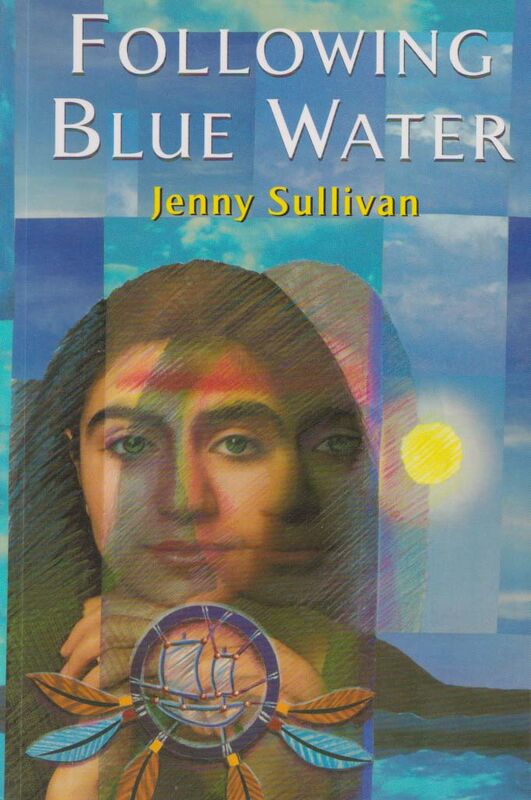 A picture of 'Following Blue Water' 
                              by Jenny Sullivan