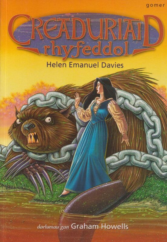 Llun o 'Creaduriaid Rhyfeddol' 
                              gan Helen Emanuel Davies
